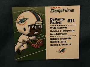 NFL Teenymates Series 8 Pocket Profile Dolphins Davante Parker *Loose/NEW* aa1 - Picture 1 of 2