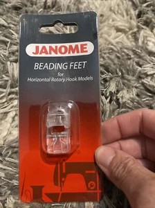 Beading Foot Set For #200321006 Janome Horizontal Rotary Hook Models (SB) - Picture 1 of 3