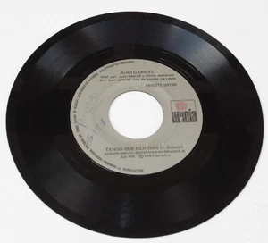 JUAN GABRIEL TENGO QUE OLVIDAR LA FARSANTE SINGLE LP VINYL 7" 45 RPM COLOMBIA - Picture 1 of 2