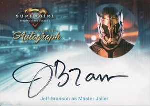 Supergirl Season 1, Jeff Branson (Master Jailer) Autograph Card JB2