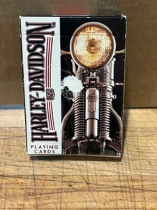 Vintage Harley Davidson Motorcycle Playing Cards - Picture 1 of 4