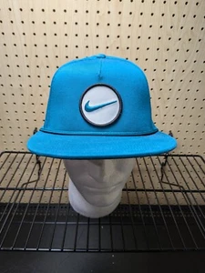 Gorra Nike Pro Estructurada Adulto Talla Única Azul Snapback Ajustable Dri Fit Golf - Imagen 1 de 6