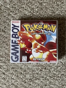 Gameboy Pokémon Red Custom Plastic Case - Picture 1 of 5
