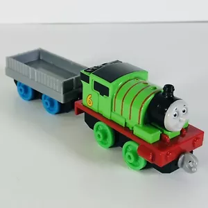 Percy Cargo Car Thomas the Train Diecast Plastic Hooks Take Play Friends Lot 2 - Picture 1 of 12