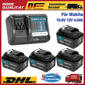 10,8V 12V Für Makita Akku Batterie Ladegerät 4,0Ah BL1041B BL1021B BL1016 BL1015 - Bild 1 von 31