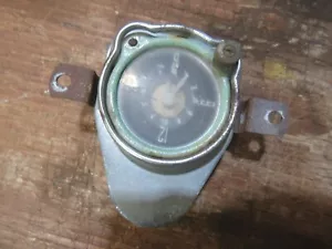 1951 Ford Custom sedan interior dash panel original clock gauge insert hot rod - Picture 1 of 2