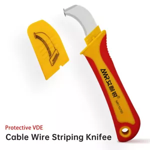 Cable Stripping Tool Insulation Electrician Knife Electrician Cable Stripper - Picture 1 of 8
