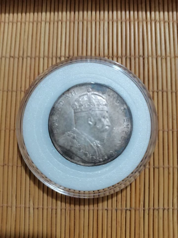 1902 year Hong kong Edward king half dollar Coins ,100% Silver Coins Cover