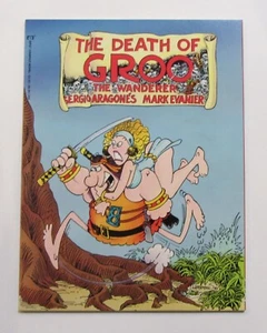 Death of Groo the Wanderer (1987 Marvel) ¡Novela gráfica de Sergio Aragones! - Imagen 1 de 7