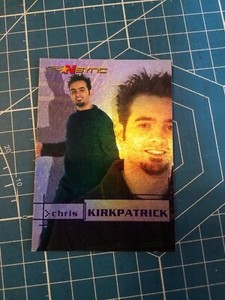 2000 Topps *NSYNC Rainbow Prism Chris Kirkpatrick card 2 of 10