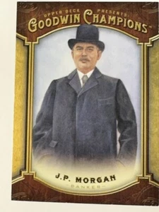 2014 Upper Deck Goodwin Champions Multi-Sport Banker J.P. Morgan - Bild 1 von 1
