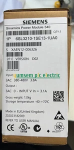 6SL3210-1SE13-1UA0 Nuovo Siemens IN MAGAZZINO spedizione tramite UPS - Foto 1 di 6