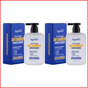 ANTI-DANDRUFF SHAMPOO for Seborrheic Dermatitis Folliculitis 2 Pack ROOTSTIM - Picture 1 of 10