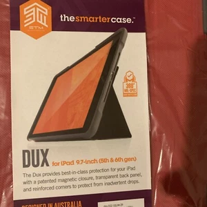 STM Bags Dux Plus C Ipad 5Th & 6Th Gen Case, Red For iPad 9.7” - Picture 1 of 9