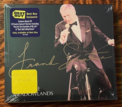 *SEALED~ 2CD~ FRANK SINATRA~LIVE AT THE MEADOWLANDS~ HYPE STICKER~ NEW OLD STOCK Foto 1 de 4