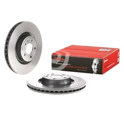 Audi Q5 Sportback 21-24 Brembo 09.D059.11 UV Coated Series Front Brake Rotor - Image 1 of 4