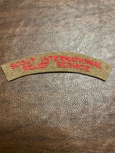 BSA 1944-47 SCOUT INTERNATIONAL RELIEF SERVICE COLLECTED AT 1947 WORLD JAMBO PT - Picture 1 of 1