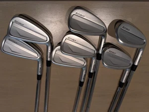 Ping i230 White Dot 5-UW Iron Set Nippon Modus Tour 105 Stiff - Picture 1 of 7