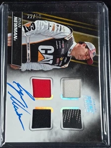 2018 Panini Prime Racing Ryan Newman Quad Autograph /49 - Picture 1 of 2