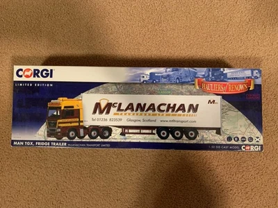 Corgi Hauliers Of Renown 1:50 MAN TGX Fridge McLanachan Transport CC15212 — 第 1/4 张图片