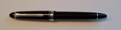 Sailor 1911 Light Black Rhodium Trim Fine 14K Fountain Pen - Image 1 of 3
