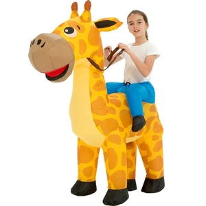 Blow Up Costume,Inflatable Costumes for Kids,Ride On Giraffe Costume,Hallowee... - Bild 1 von 8