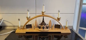 Schwibbogen Lichterbogen Seiffener Top Zustand - Bild 1 von 4