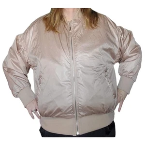 Bomber corto impermeabile oversize Old Navy taglia 2X in tiramisù nuovo senza etichette - Foto 1 di 10