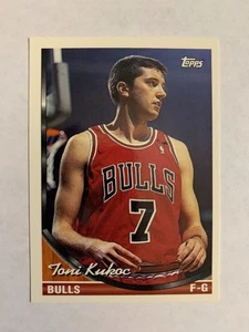 Toni Kukoc #316 [Novato] 1993 Topps - Imagen 1 de 2