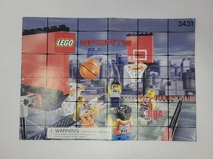 Lego Sports nur Anleitung Set 3431 Streetball 2 vs 2 2003 gebraucht - Bild 1 von 7