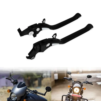 Black CNC Adjustable Brake Clutch Lever Fit For Harley Street 750 XG750 2016-20 Foto 1 de 4