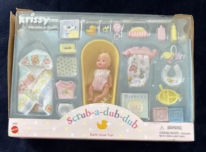 RAR Barbie Baby Schwester Krissy Scrub-a-dub-dub Bath Time Fun 2000 - Neu - Bild 1 von 6