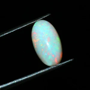 Ópalo de fuego cabujón ovalado etíope piedra preciosa natural suelta tamaño 13x7x5 mm 2,65 quilates - Imagen 1 de 3