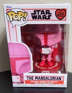Funko Pop! Star Wars | Valentinstag | Der Mandalorianer | #495 mit weichem Schutz - Bild 1 von 6