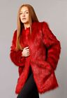 Faux fur coat by Furri. Size S,M,L in colour Scarlett Black (Flat Coat)