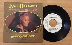 ORIGINAL 7" OST MORRICONE KATIA RICCIARELLI AMEDEO MINGHI IL PROFUMO DEL TEMPO  - Foto 1 di 1