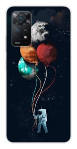 Coque en silicone imprimée compatible Xiaomi Redmi Note 11 Pro Plus 5G Cosmonaut - Picture 1 of 3