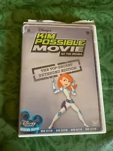 Disney Kim possible movie top secret extended edition DVD tested~ SHELF210 - Picture 1 of 1