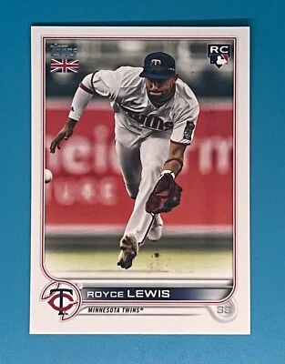 2022 Topps UK Edition #137 Royce Lewis Twins Rookie - Image 1 of 2