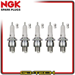 KIT 5 CANDELE NGK B7HS VESPA 50 SPECIAL PX PK PRIMAVERA 125 150 APE PASSO CORTO - Foto 1 di 7