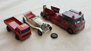 Matchbox Lesney Merryweather Fire Engine King Size no15 Mercedes Benz 1978 truck - Picture 1 of 12