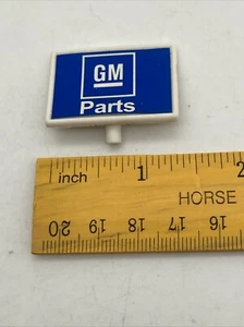 Micro Machines GM Parts Blue Sign Vintage Galoob Part Billboard - Picture 1 of 3