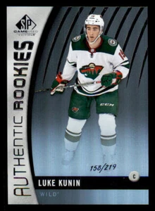 2017-18 SP Game Used Rainbow #164 Luke Kunin/219 - Picture 1 of 2