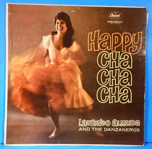 LAURINDO ALMEIDA HAPPY CHA-CHA-CHA! LP 1959 MONO NICE CONDITION! G+/VG+!! - Picture 1 of 5