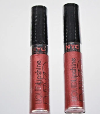 NYC Liquid Lipshine Limited Edition #632A Bronzed Beauty Lot of 2 Sealed - Image 1 of 2