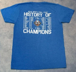 CAMISETA CAMPEONATO NCAA FINAL FOUR 2017 - HISTORIA DE CAMPEONES - NUEVA - AZUL - LA - Imagen 1 de 3