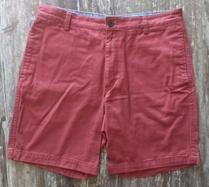 CHAPS Ralph Lauren Chino verwaschen rot Shorts Herren 34 x 9 - Bild 1 von 12