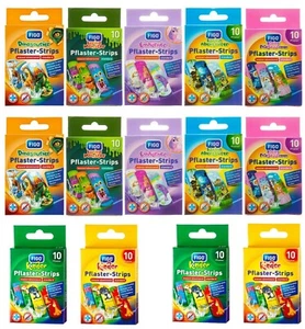 Kinderpflaster 14 Packungen Pflaster Kinder Motive Wundpflaster 140 Pflaster NEU - Bild 1 von 4