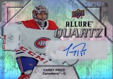 2019-20 Upper Deck Allure Quartz Auto #AQCP Carey Price B - NM-MT