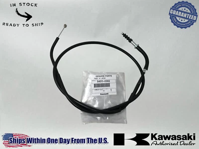 Cable de embrague Kawasaki OEM 2008-2014 auténtico Versys 650 54011-0082 54011-0082 Foto 1 de 4